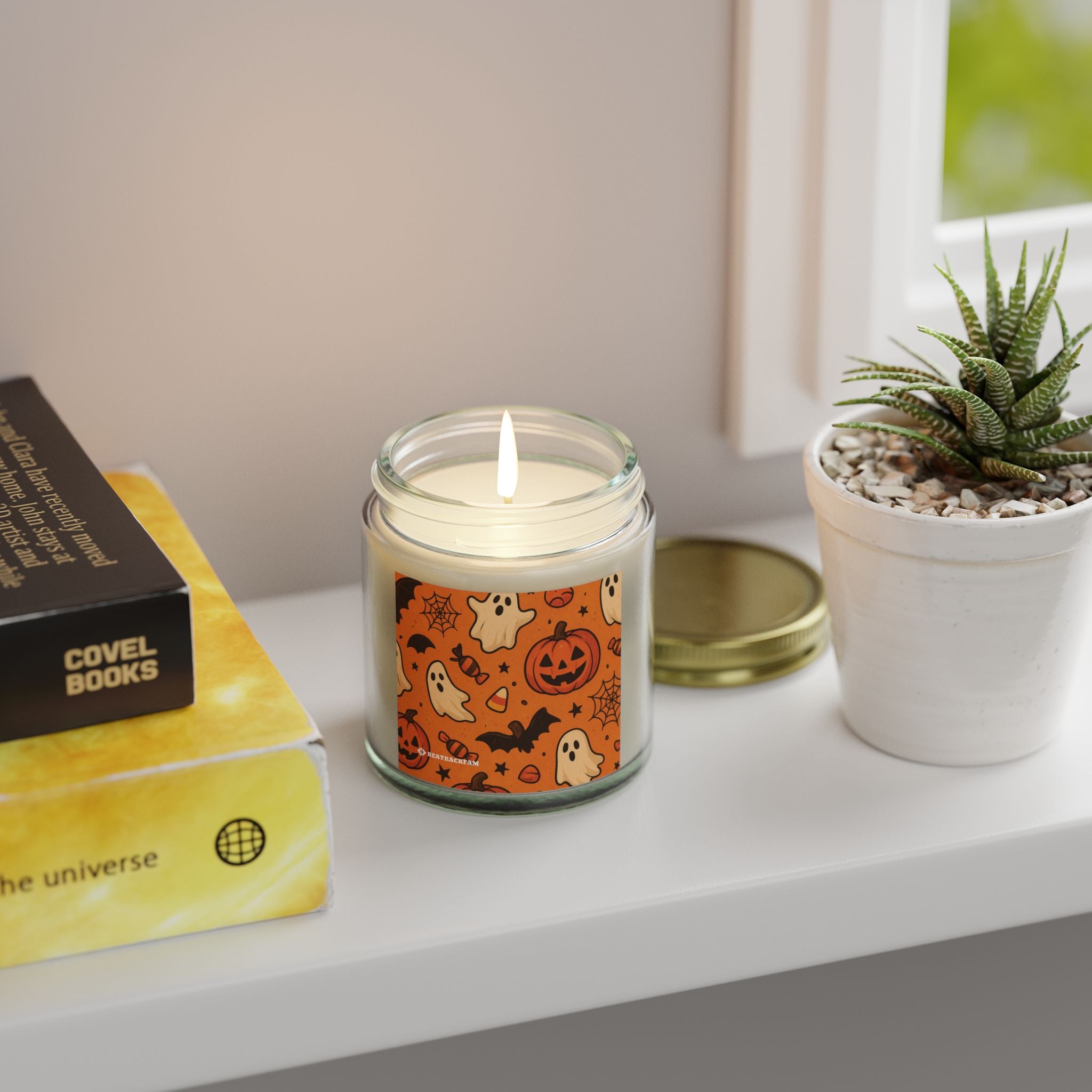 Coconut Apricot Wax Scented Candles - Holiday Collection (Halloween)