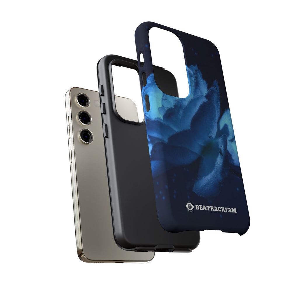 Blue Rose Tough Phone Case