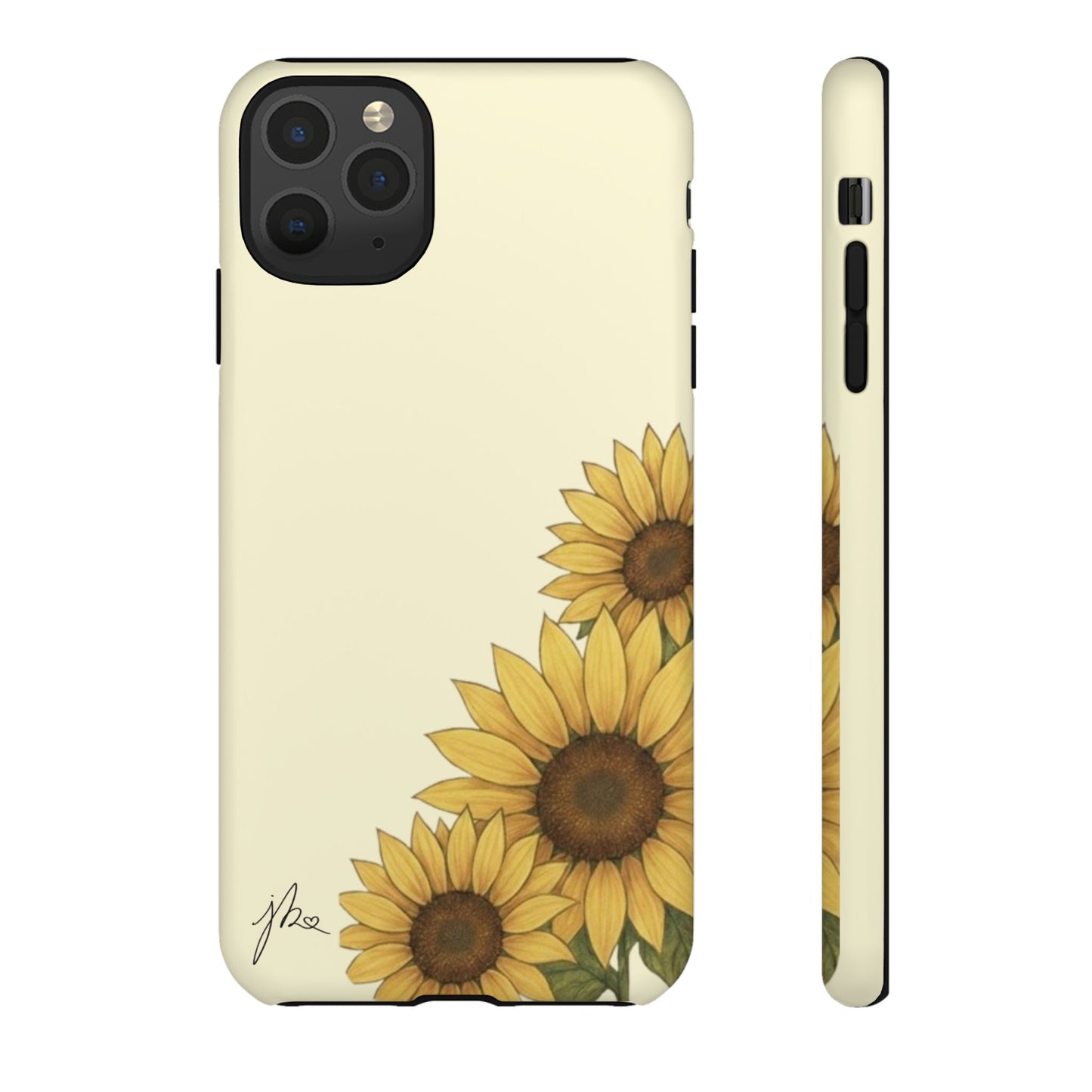 iPhone 8 - 12, 16 - 17 Tough Case - Sunflower Signature Collection by Juli