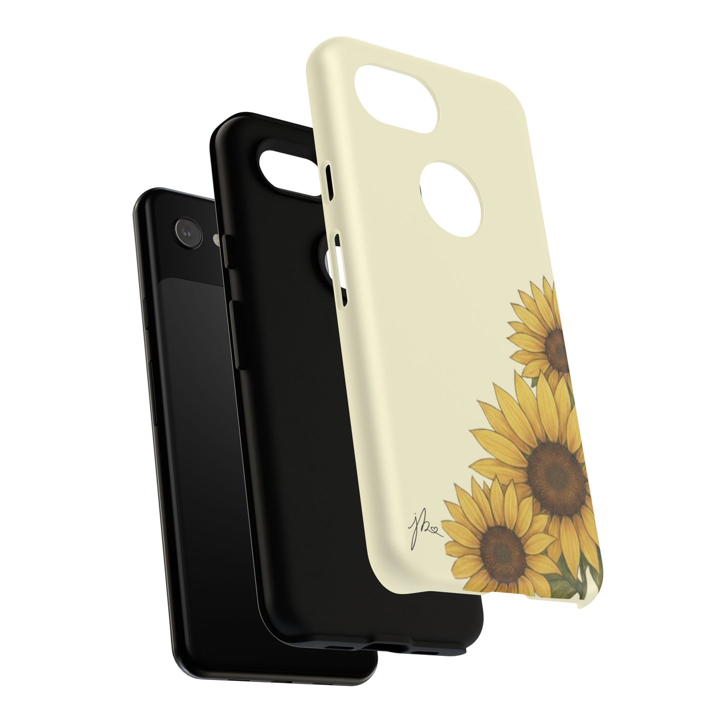 Samsung Galaxy/Google Pixel Tough Case - Sunflower Signature Collection by Juli