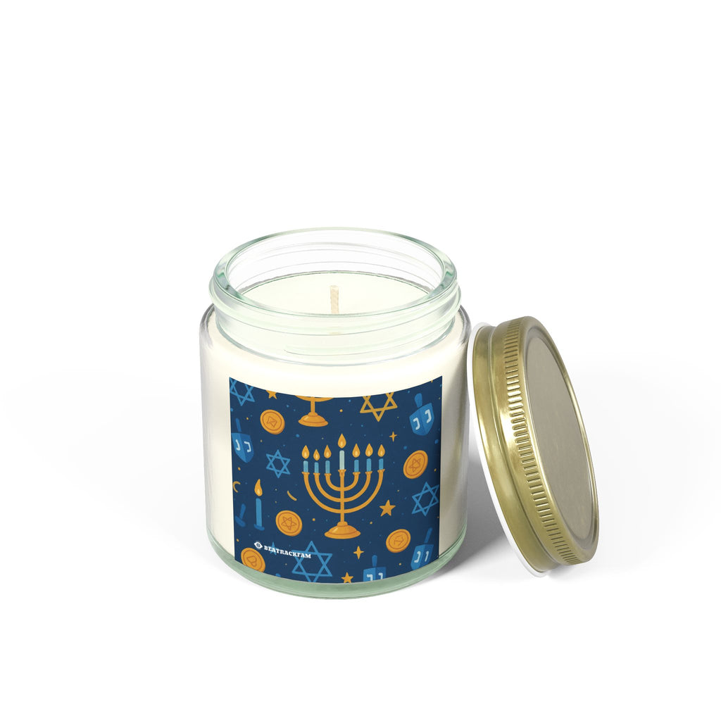 Coconut Apricot Wax Scented Candles - Holiday Collection (Chanukah)