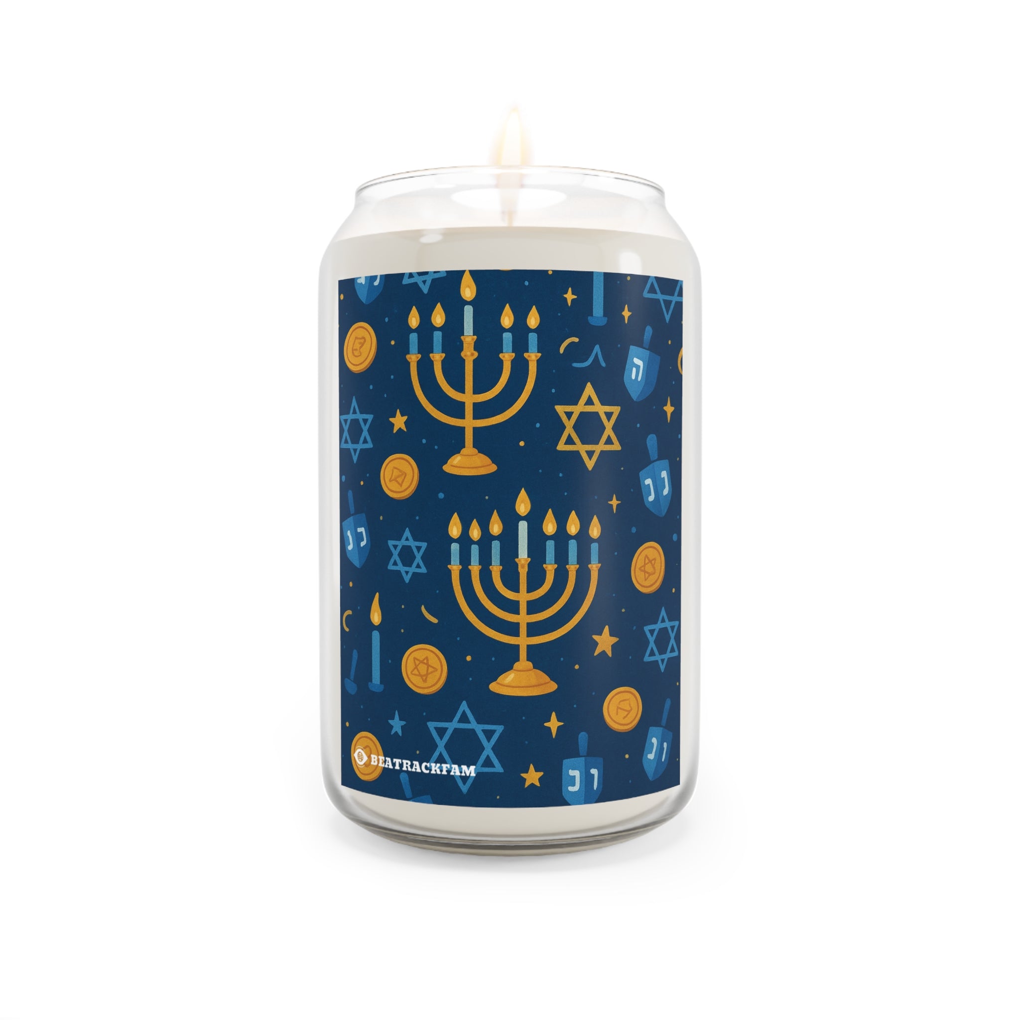 Scented Soy Candle - Holiday Collection (Chanukah)