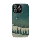 Winter Night Sky iPhone Case - Christmas Holiday Collection