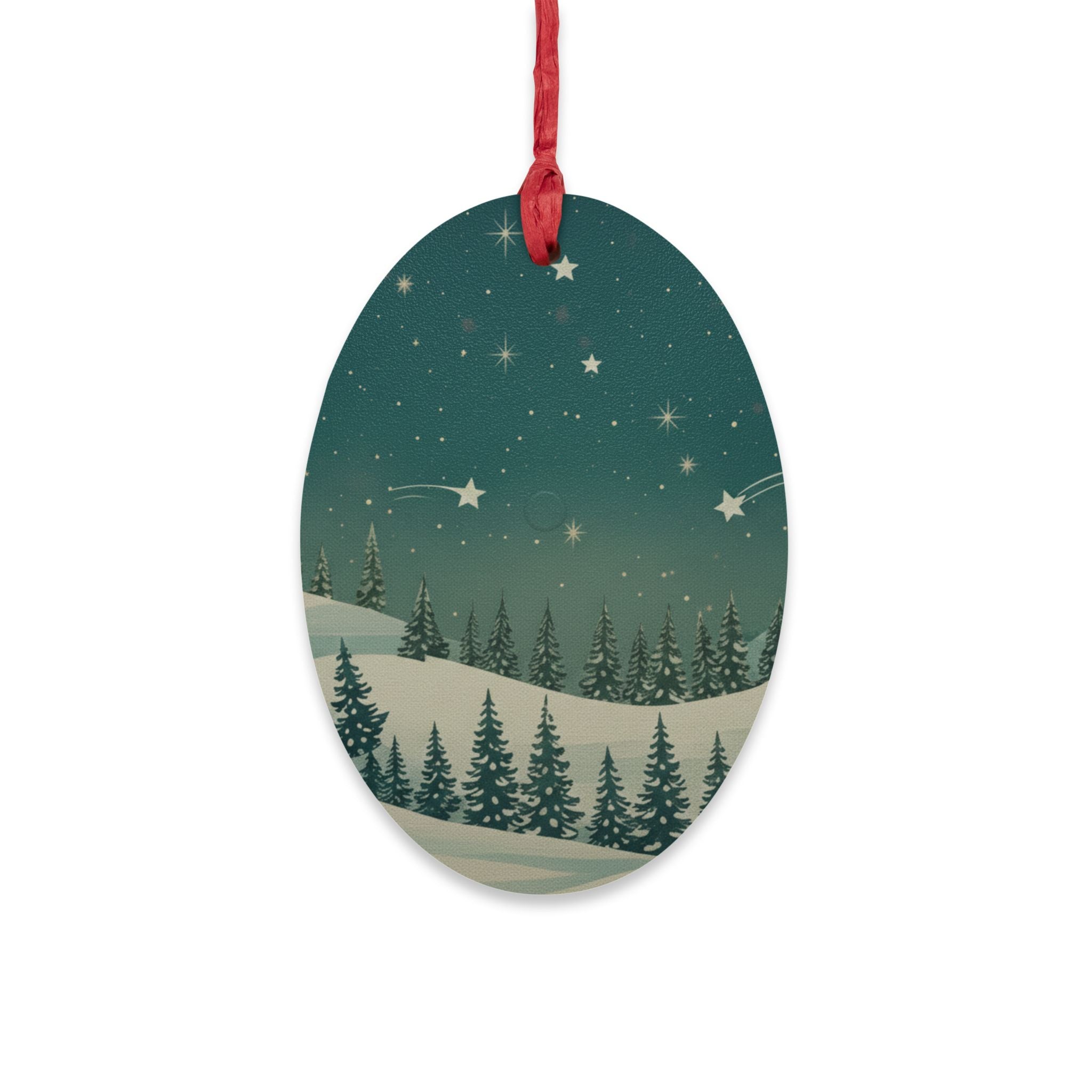 Bell Wood Ornament - Christmas Holiday Collection