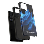 Blue Rose Tough Phone Case