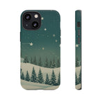 Winter Night Sky iPhone Case - Christmas Holiday Collection