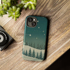 Winter Night Sky iPhone Case - Christmas Holiday Collection