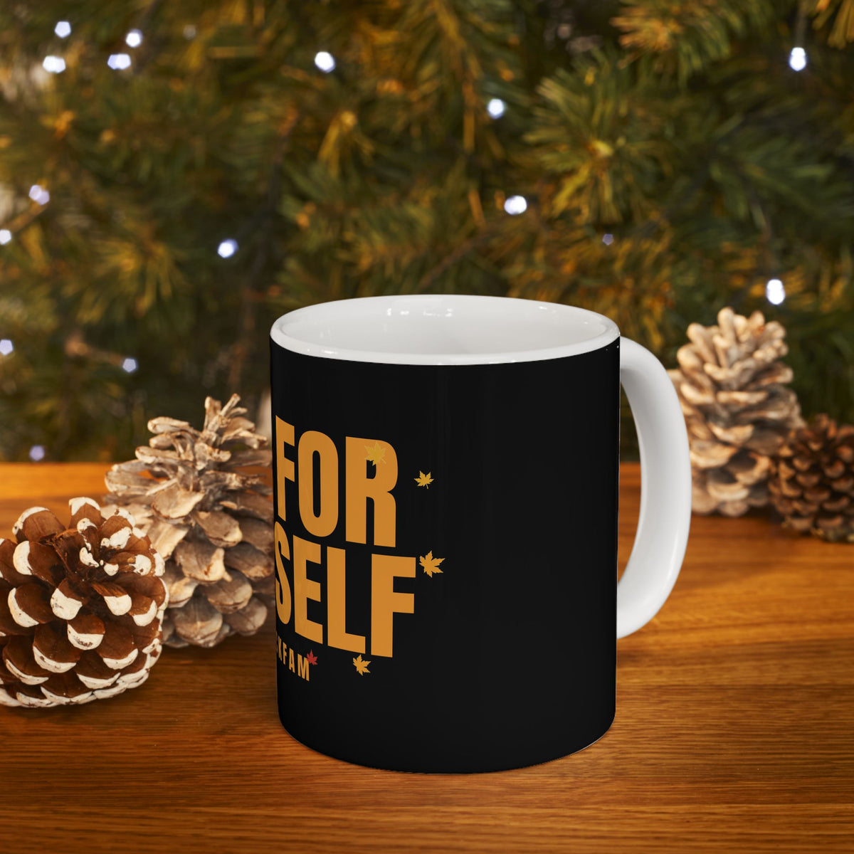 Fall For Yourself Ceramic Mug