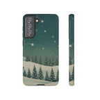 Winter Night Samsung Galaxy/Google Pixel Phone Case - Christmas Holiday Collection