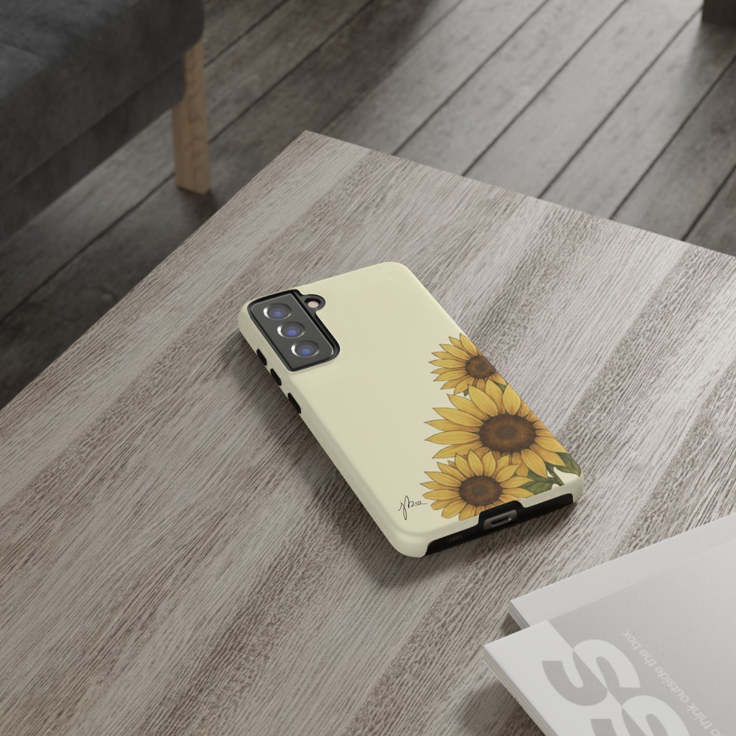 Samsung Galaxy/Google Pixel Tough Case - Sunflower Signature Collection by Juli