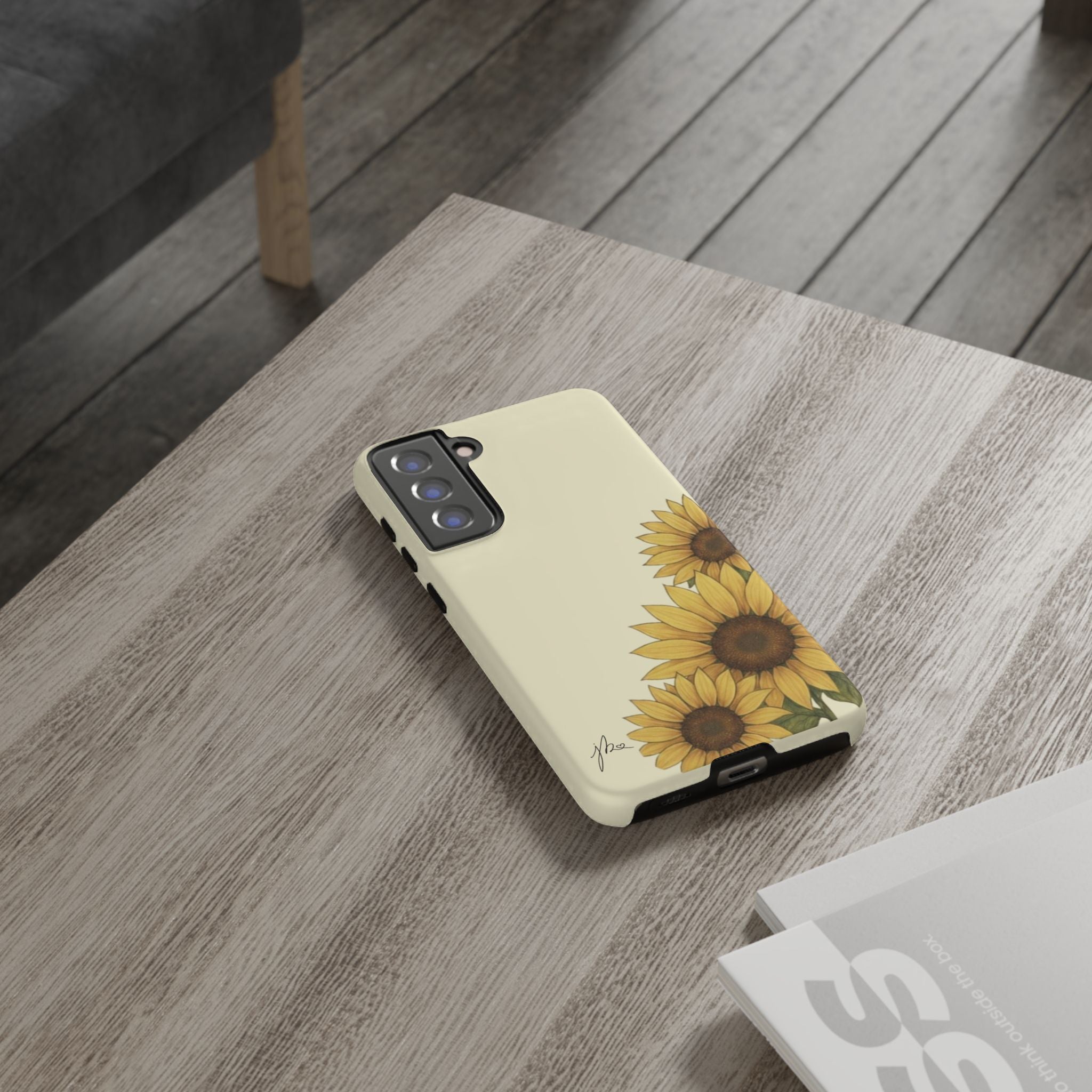 Samsung Galaxy/Google Pixel Tough Case - Sunflower Signature Collection by Juli