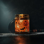 Multi-Size Amber Scented Soy Candle - Holiday Collection (Halloween)