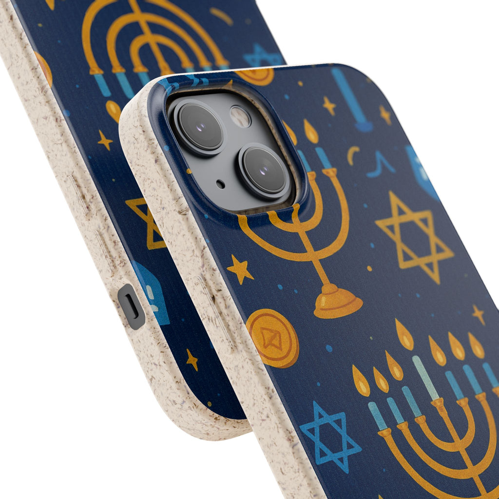 Eco-Friendly Phone Cases - Holiday Collection (Chanukah)