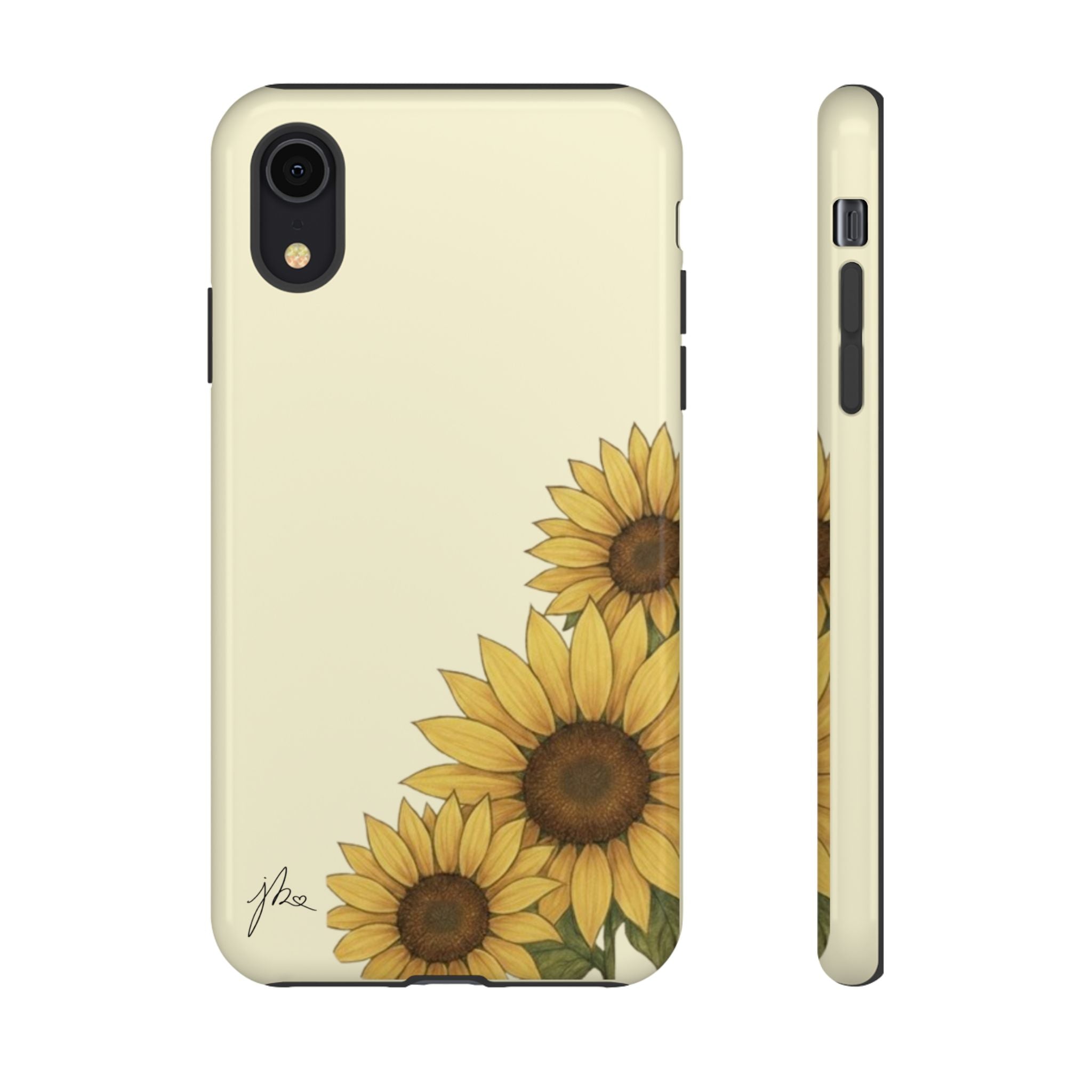 iPhone 8 - 12, 16 - 17 Tough Case - Sunflower Signature Collection by Juli