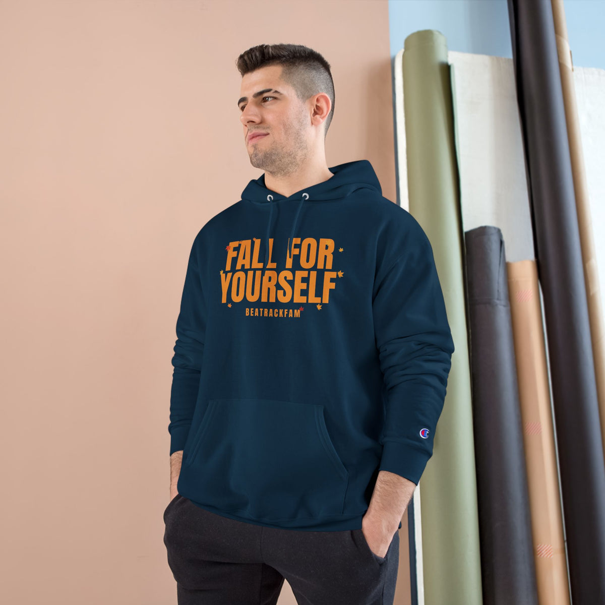 Fall For Yourself Champion Pullover Hoodie