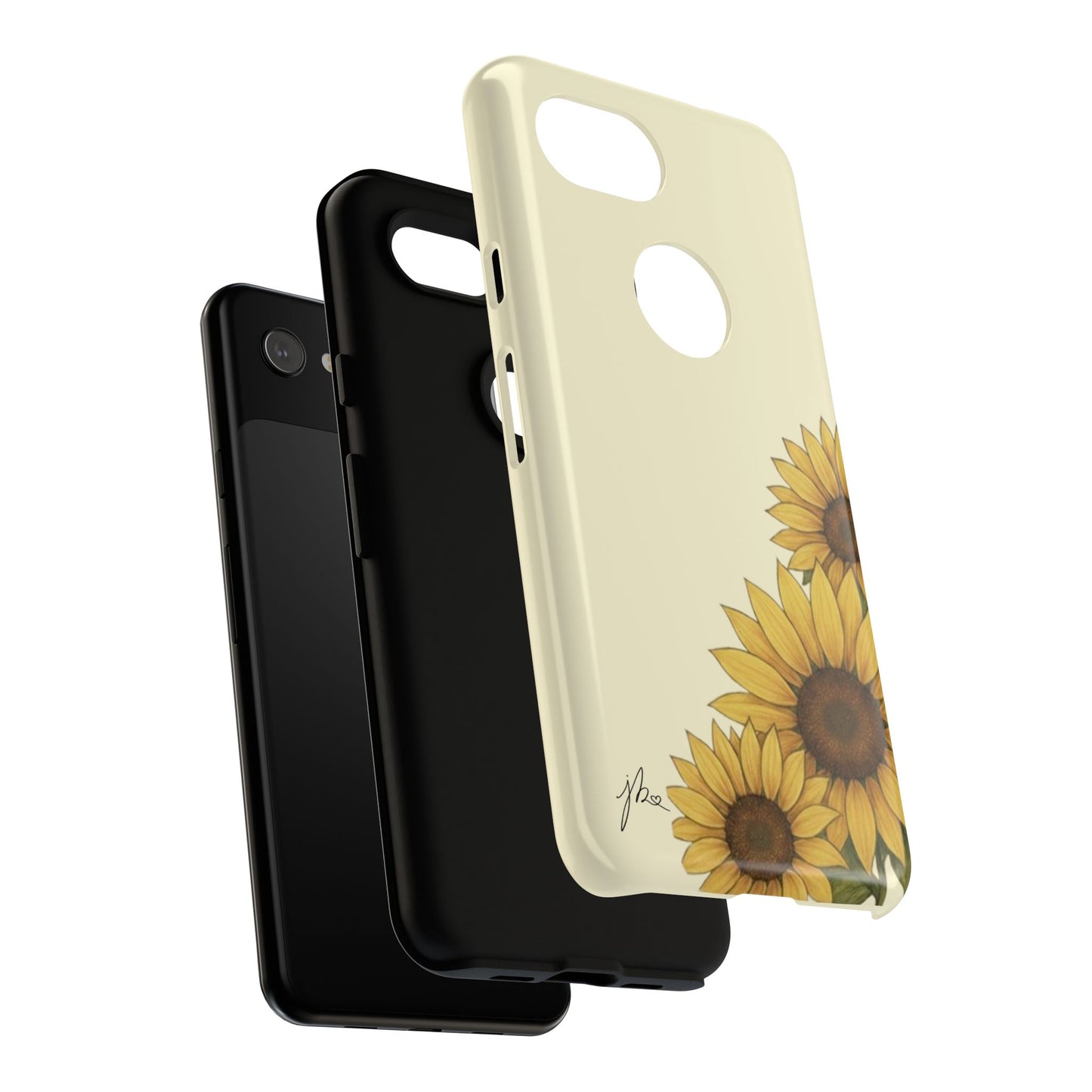 Samsung Galaxy/Google Pixel Tough Case - Sunflower Signature Collection by Juli
