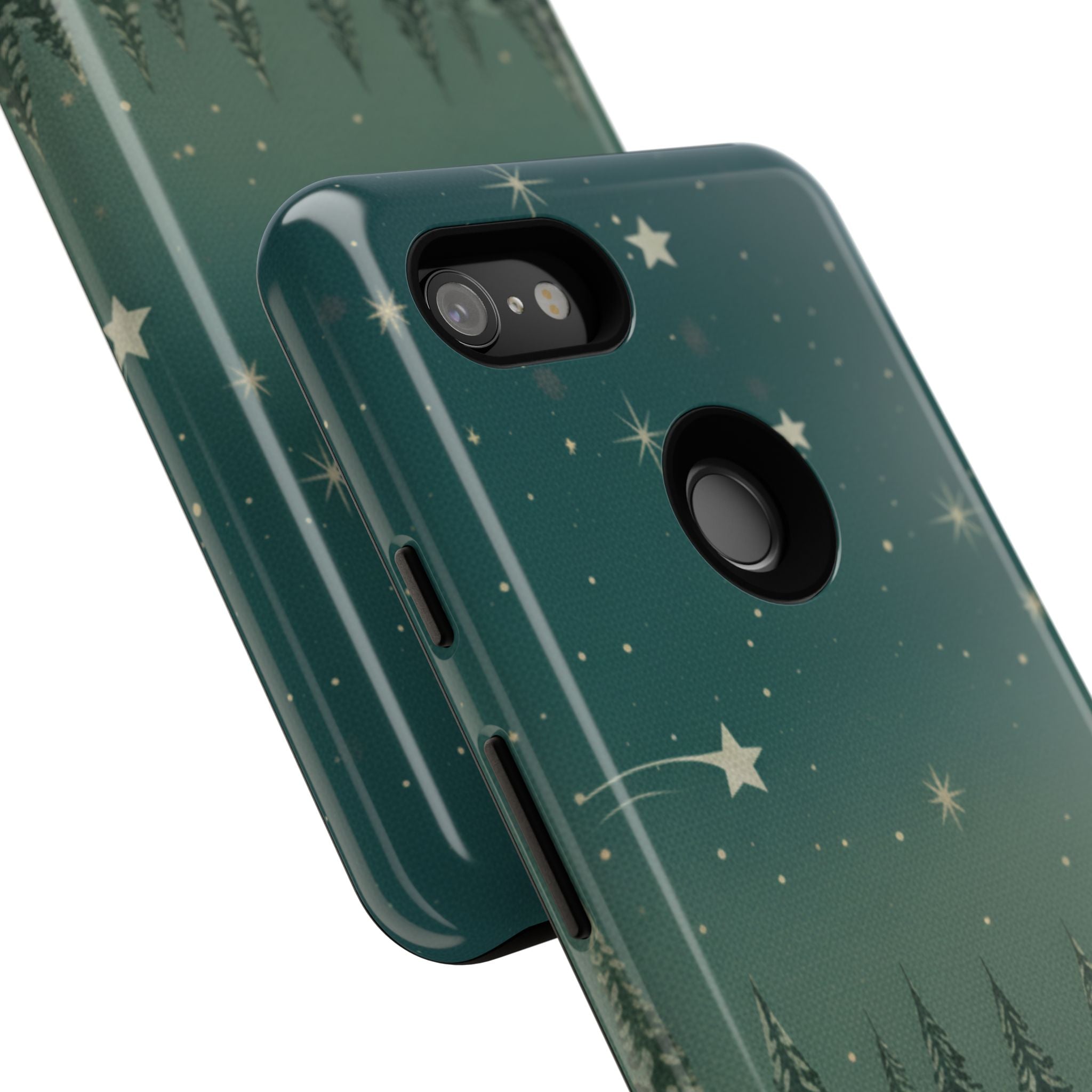 Winter Night Samsung Galaxy/Google Pixel Phone Case - Christmas Holiday Collection