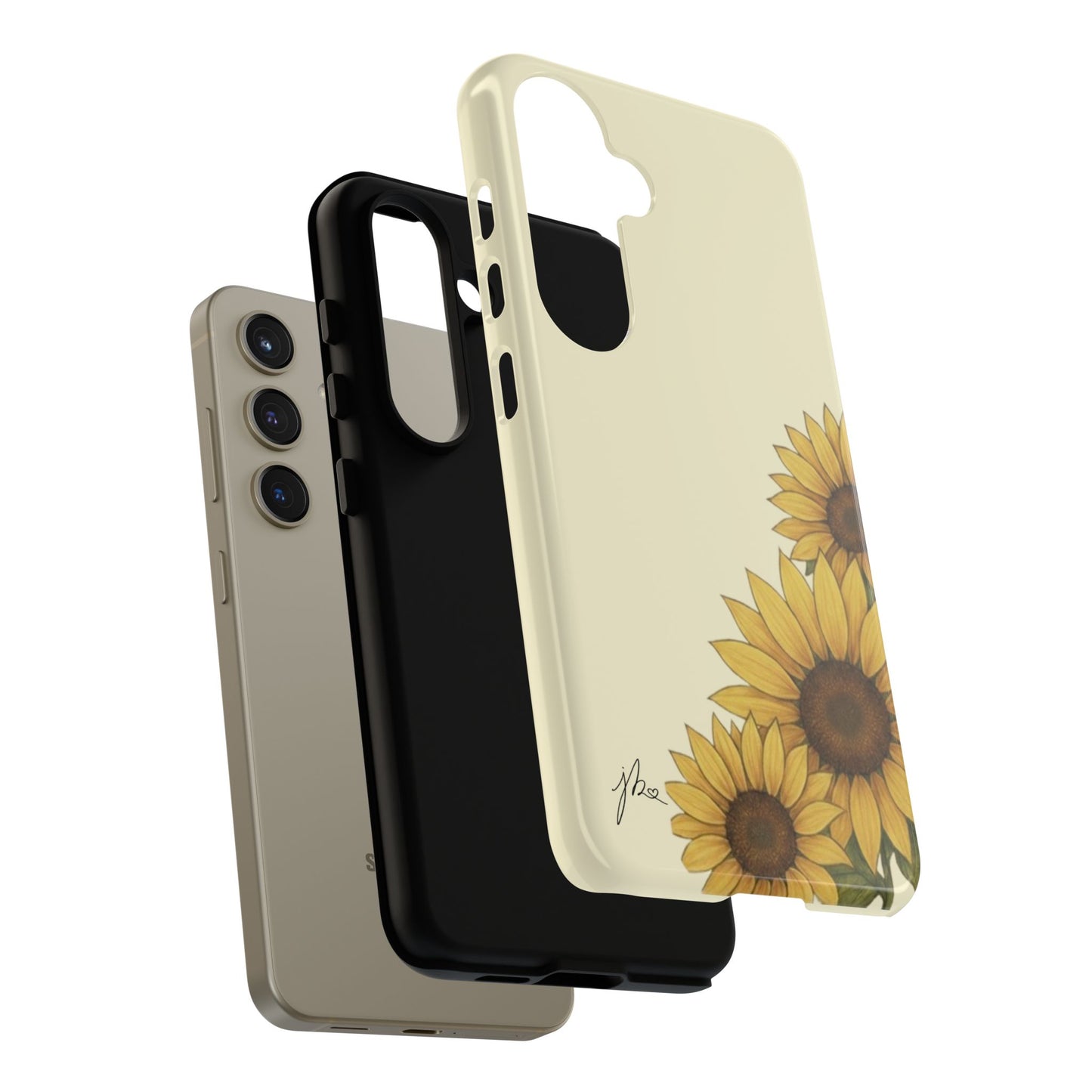 Samsung Galaxy/Google Pixel Tough Case - Sunflower Signature Collection by Juli