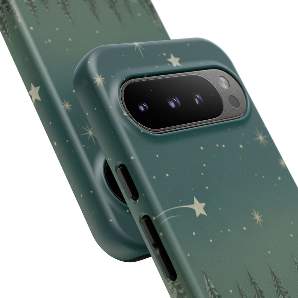 Winter Night Samsung Galaxy/Google Pixel Phone Case - Christmas Holiday Collection