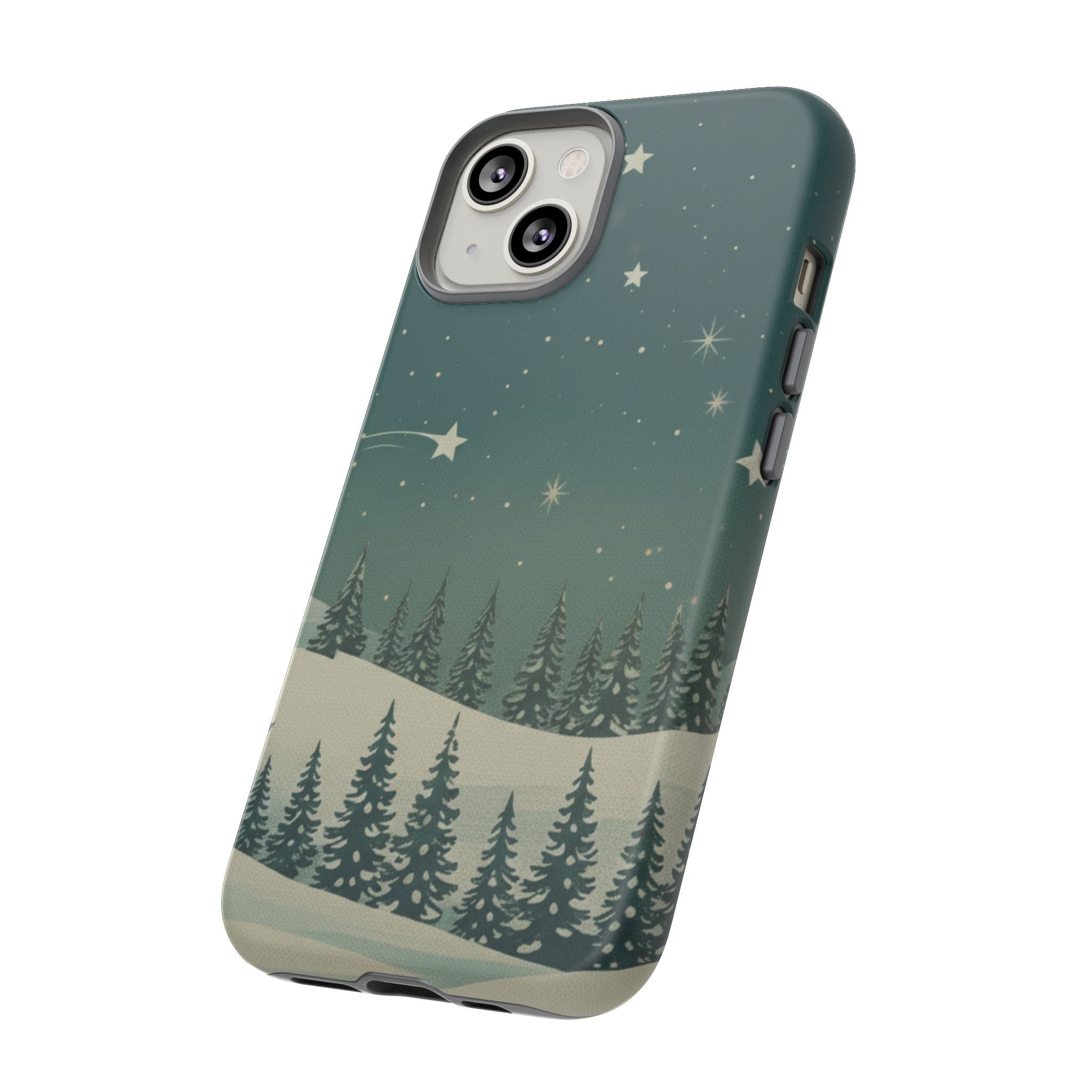 Winter Night Sky iPhone Case - Christmas Holiday Collection