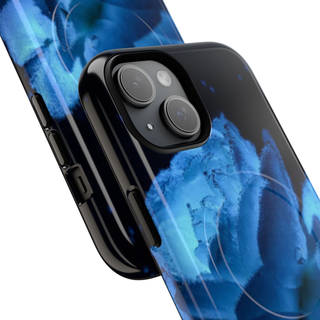 Blue Rose Magnetic Phone Case