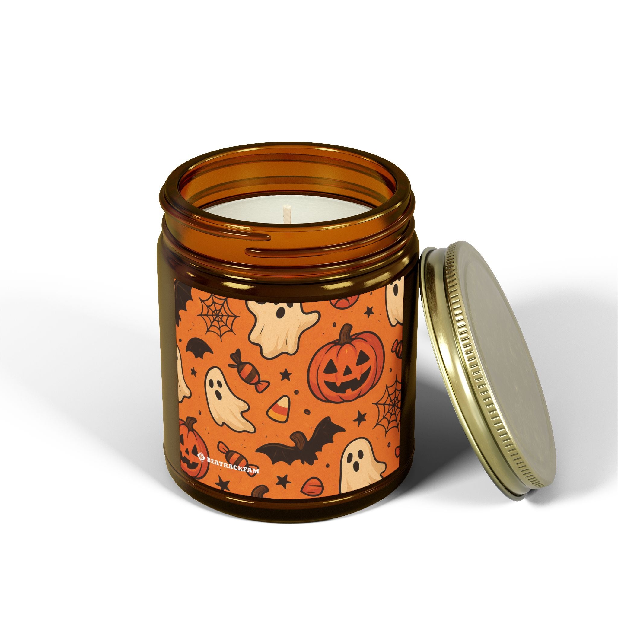 Coconut Apricot Wax Scented Candles - Holiday Collection (Halloween)