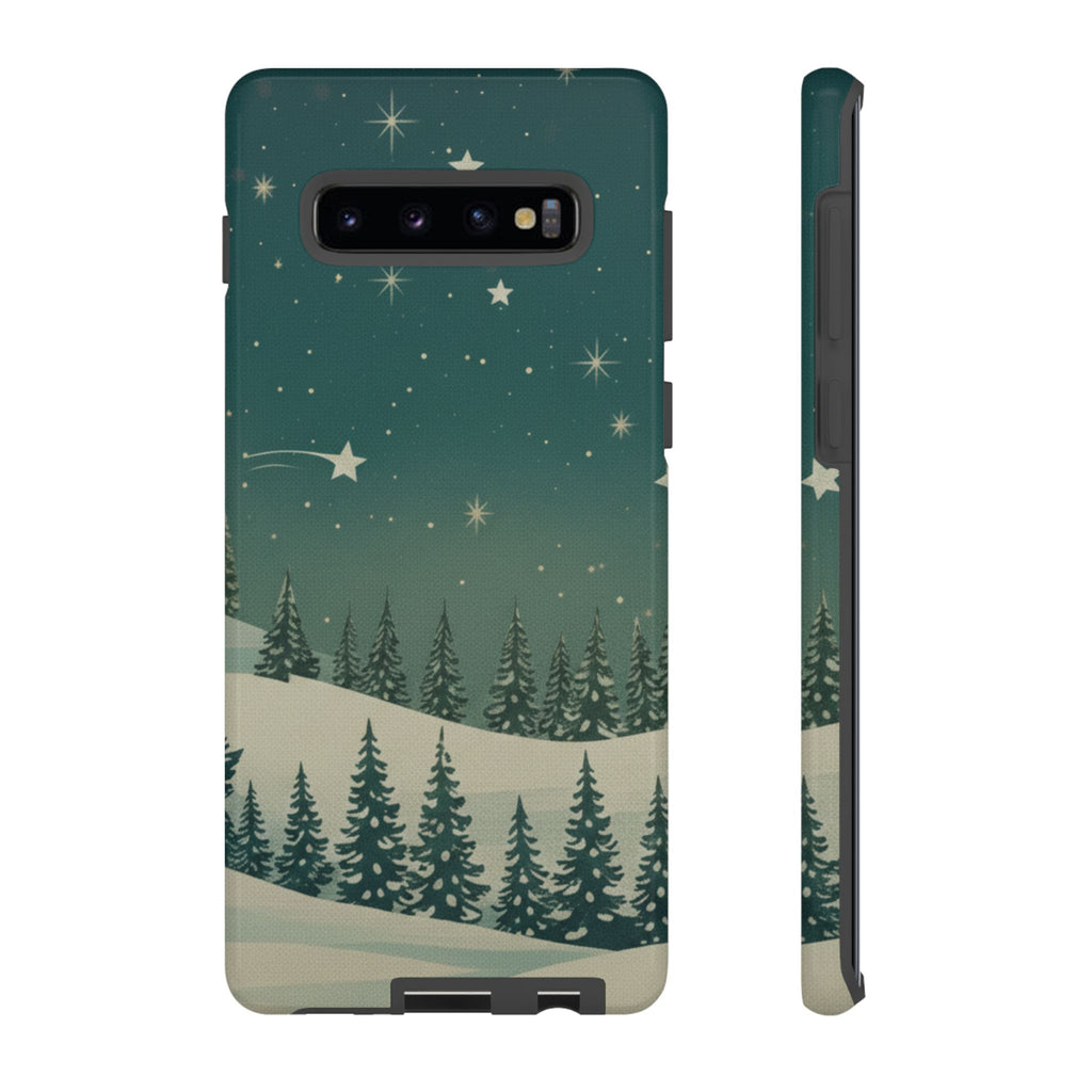 Winter Night Samsung Galaxy/Google Pixel Phone Case - Christmas Holiday Collection