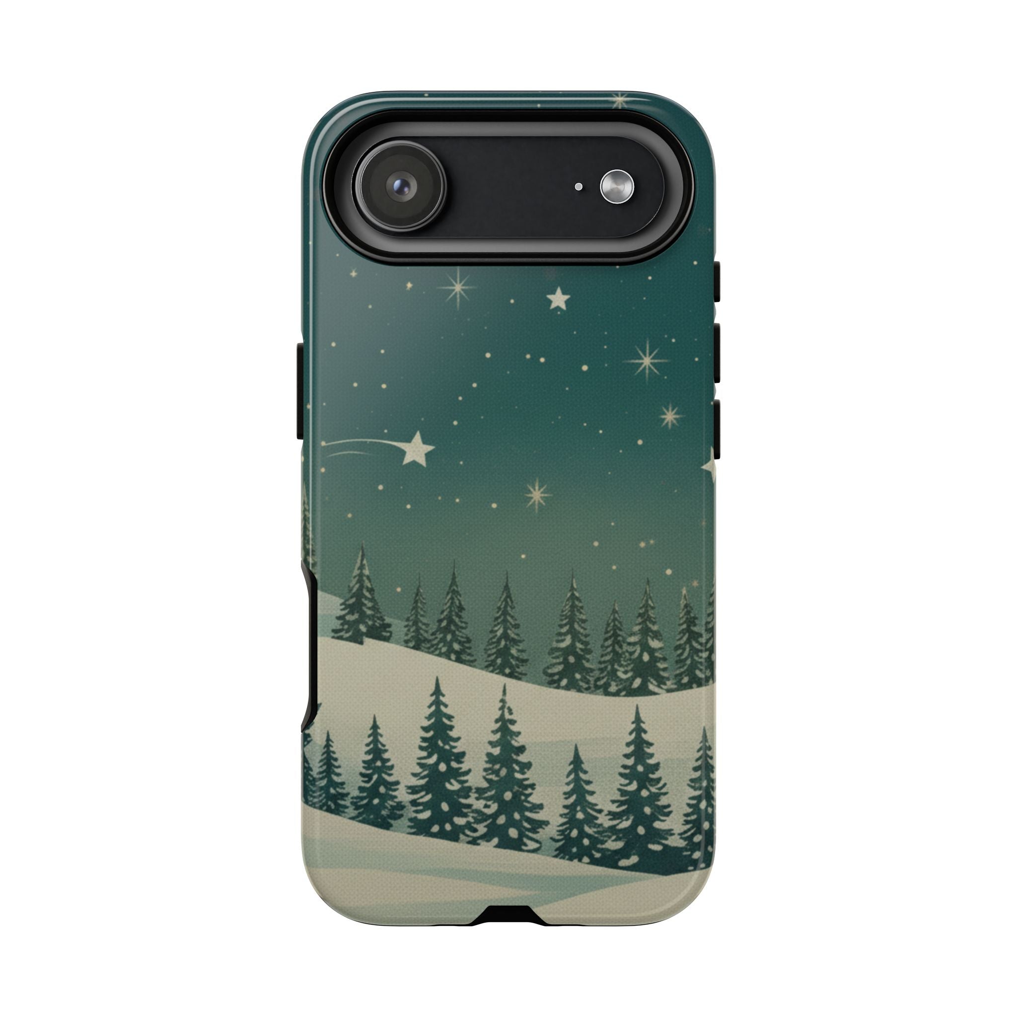 Winter Night Sky iPhone Case - Christmas Holiday Collection