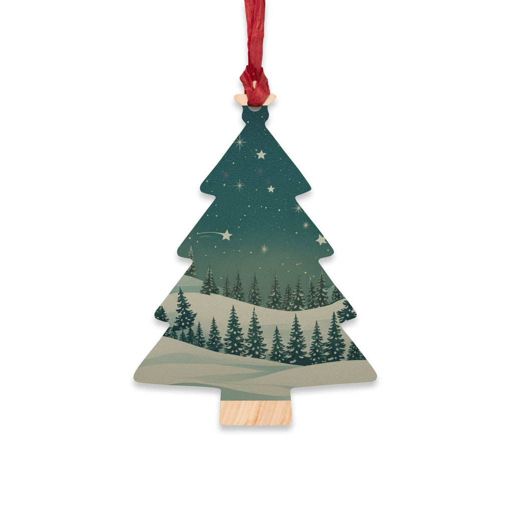 Bell Wood Ornament - Christmas Holiday Collection