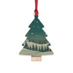 Bell Wood Ornament - Christmas Holiday Collection