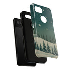 Winter Night Samsung Galaxy/Google Pixel Phone Case - Christmas Holiday Collection