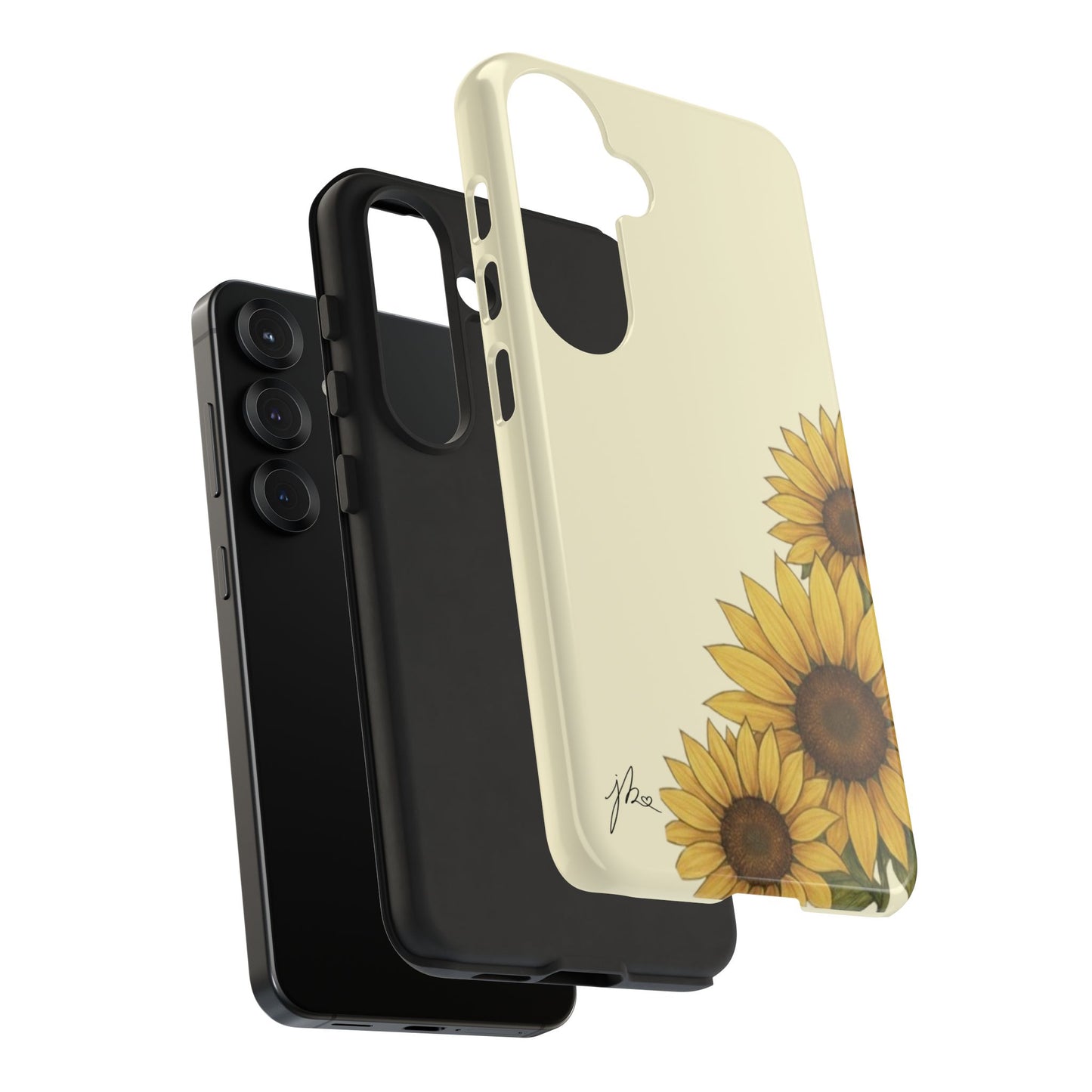 Samsung Galaxy/Google Pixel Tough Case - Sunflower Signature Collection by Juli