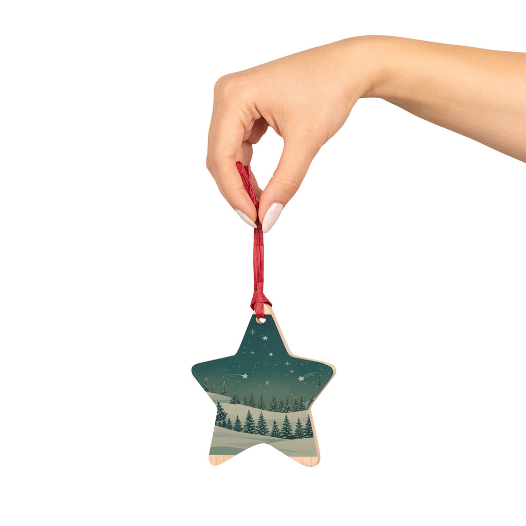Bell Wood Ornament - Christmas Holiday Collection