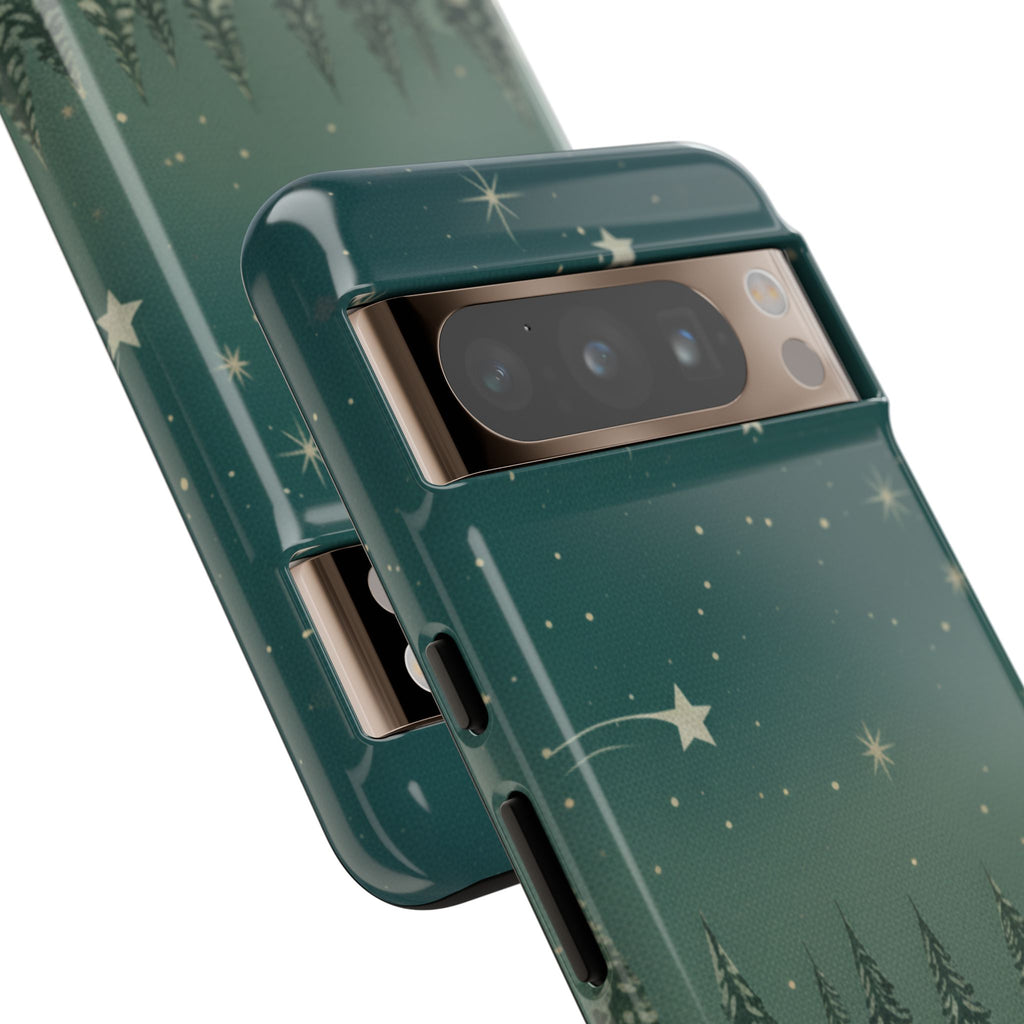 Winter Night Samsung Galaxy/Google Pixel Phone Case - Christmas Holiday Collection