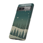 Winter Night Samsung Galaxy/Google Pixel Phone Case - Christmas Holiday Collection