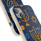 Eco-Friendly Phone Cases - Holiday Collection (Chanukah)