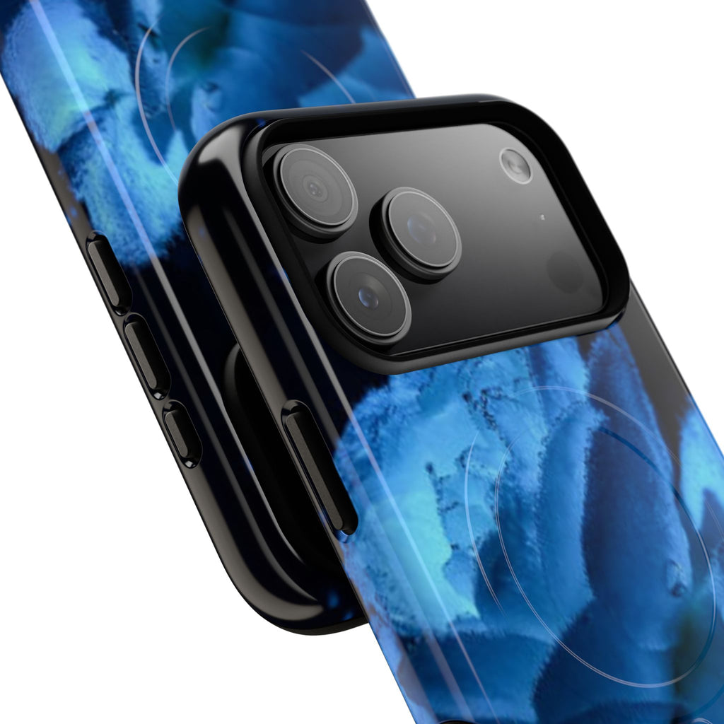 Blue Rose Magnetic Phone Case