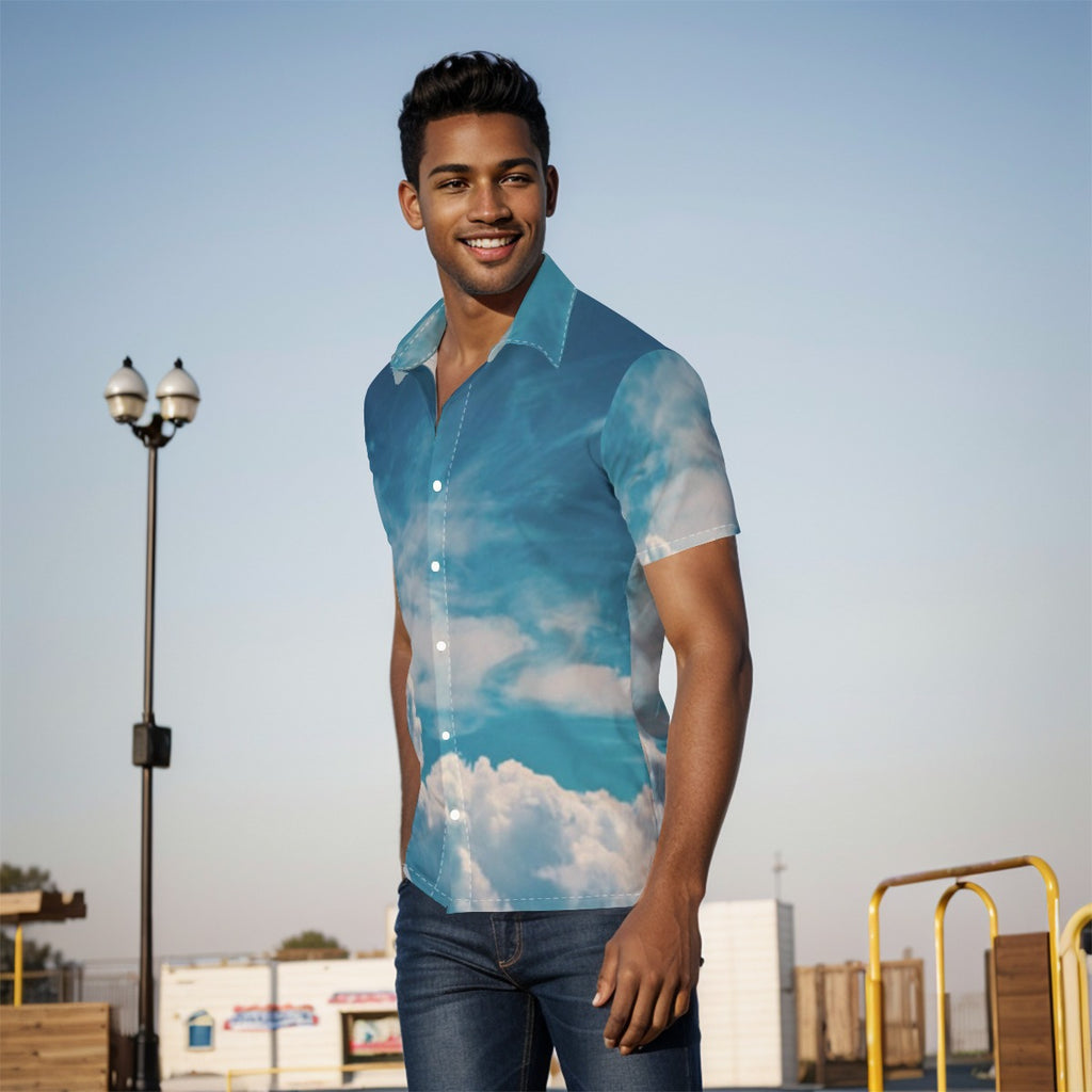 All-Over Print Men's Shirt