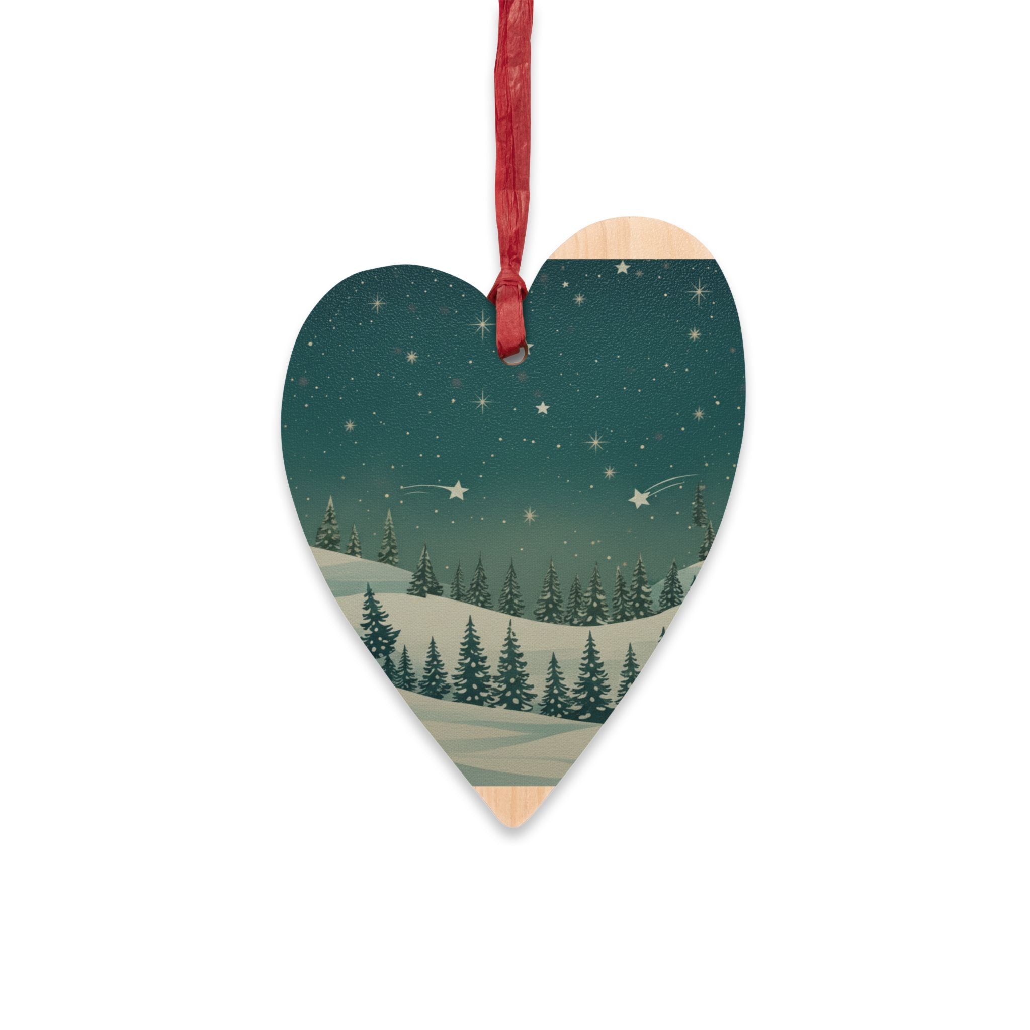 Bell Wood Ornament - Christmas Holiday Collection