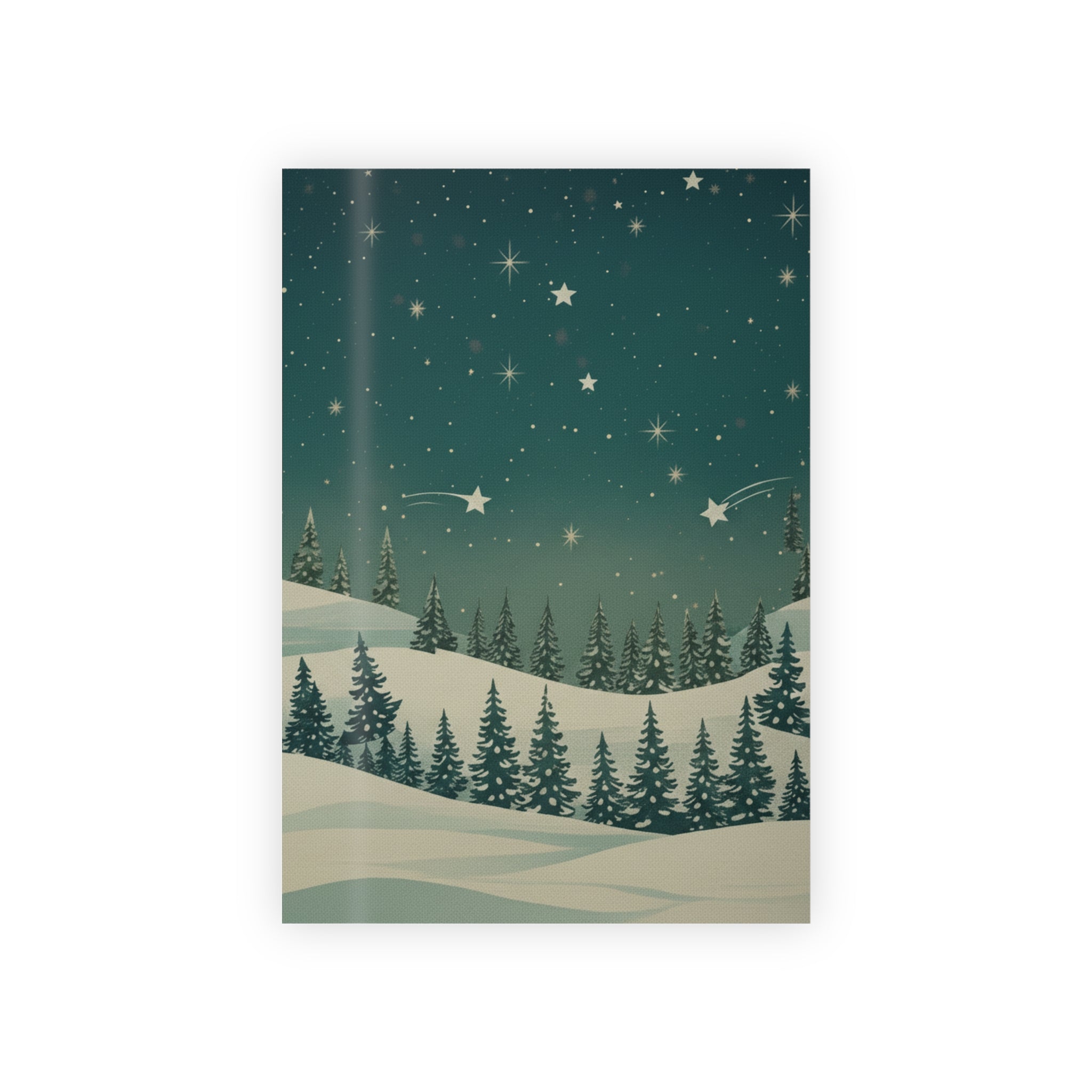 Winter Pines Gift Wrap Roll - Christmas Holiday Collection