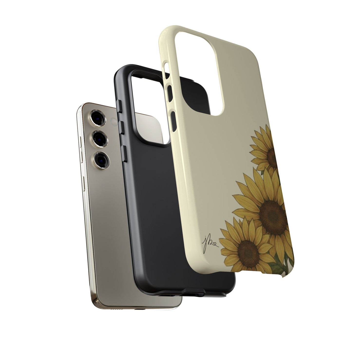 Samsung Galaxy/Google Pixel Tough Case - Sunflower Signature Collection by Juli