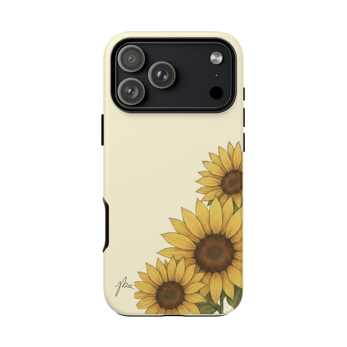 iPhone 8 - 12, 16 - 17 Tough Case - Sunflower Signature Collection by Juli