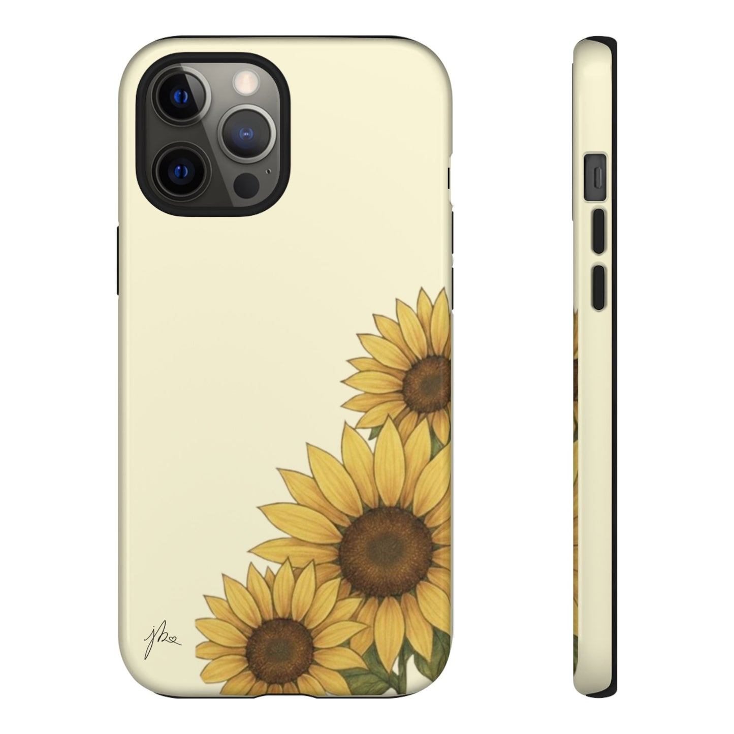 iPhone 8 - 12, 16 - 17 Tough Case - Sunflower Signature Collection by Juli