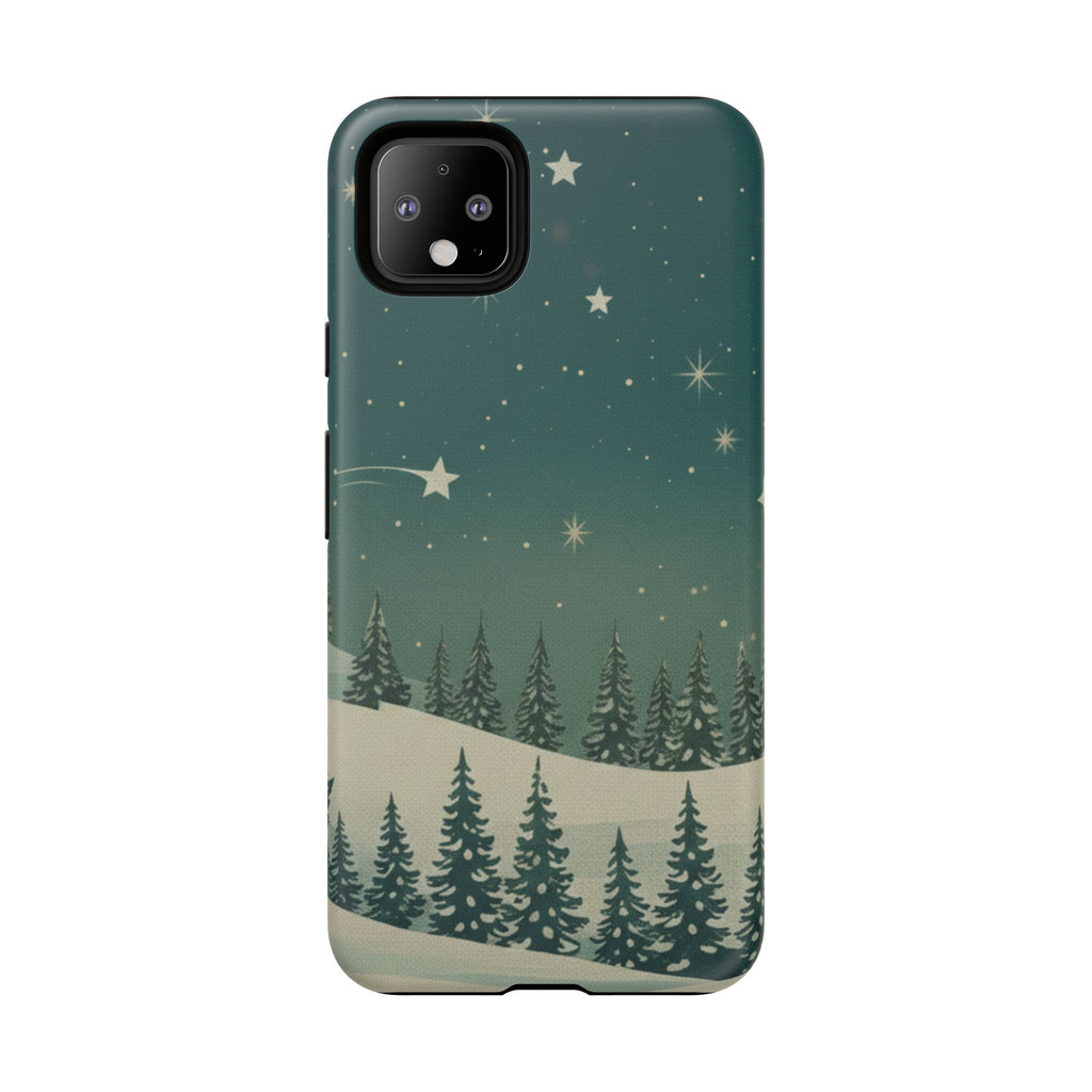 Winter Night Samsung Galaxy/Google Pixel Phone Case - Christmas Holiday Collection