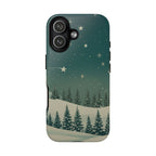 Winter Night Sky iPhone Case - Christmas Holiday Collection