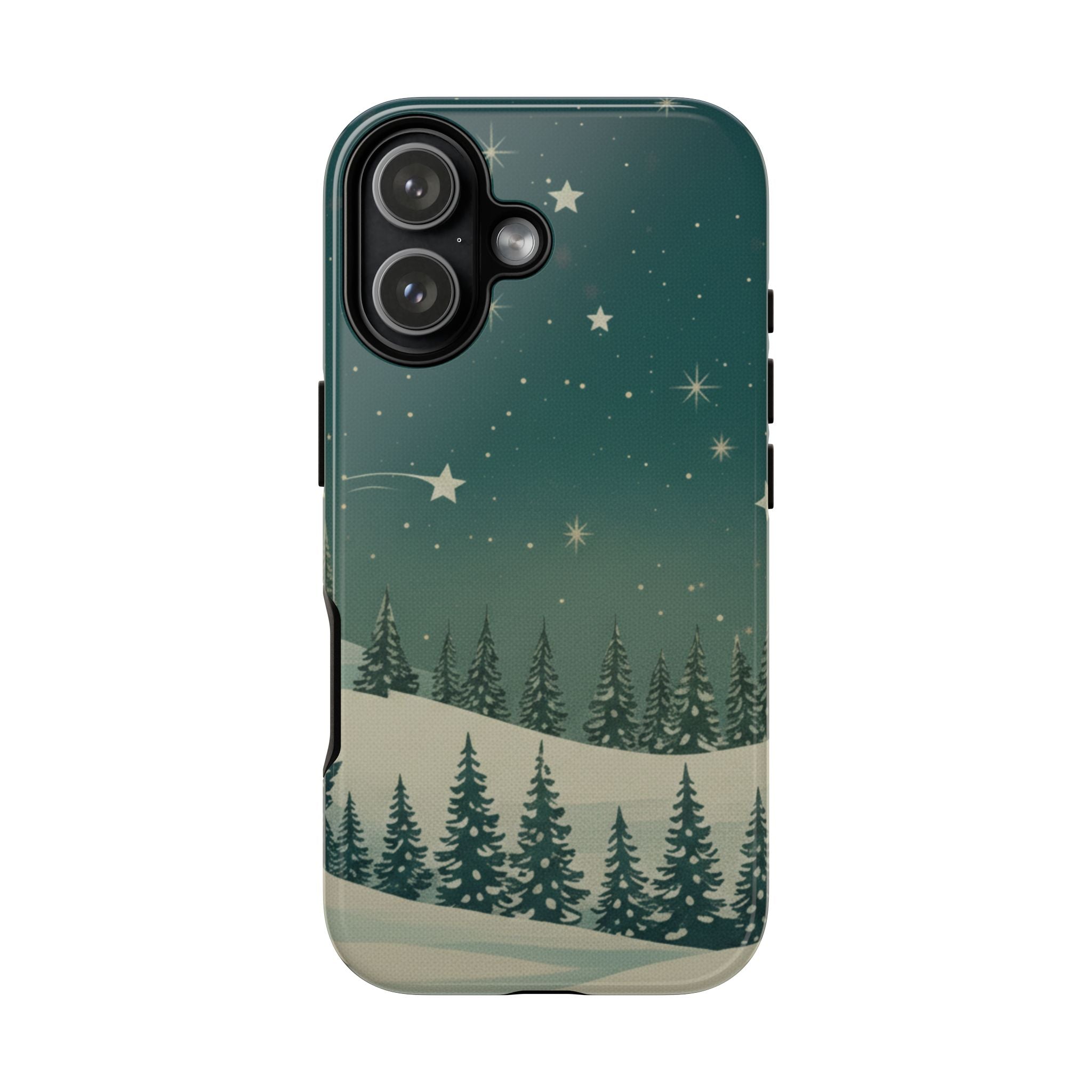 Winter Night Sky iPhone Case - Christmas Holiday Collection