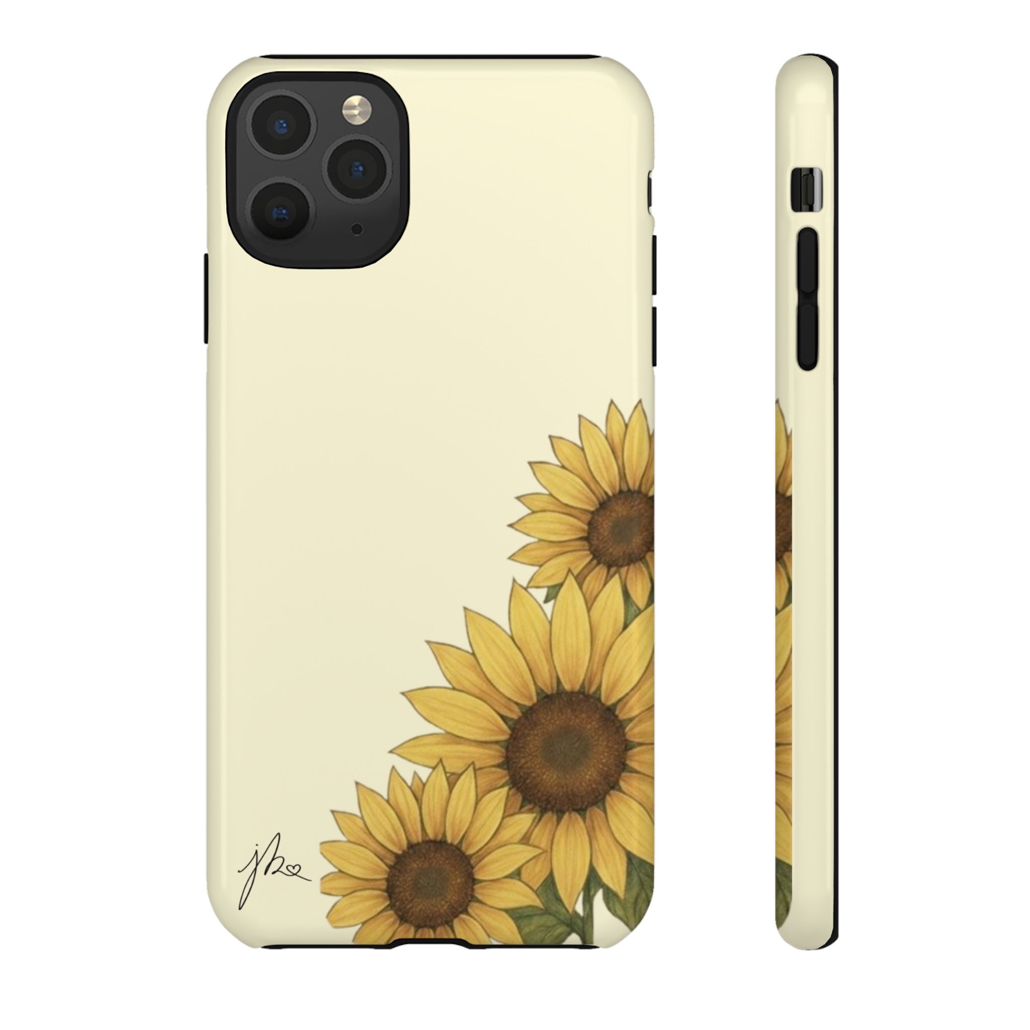 iPhone 8 - 12, 16 - 17 Tough Case - Sunflower Signature Collection by Juli