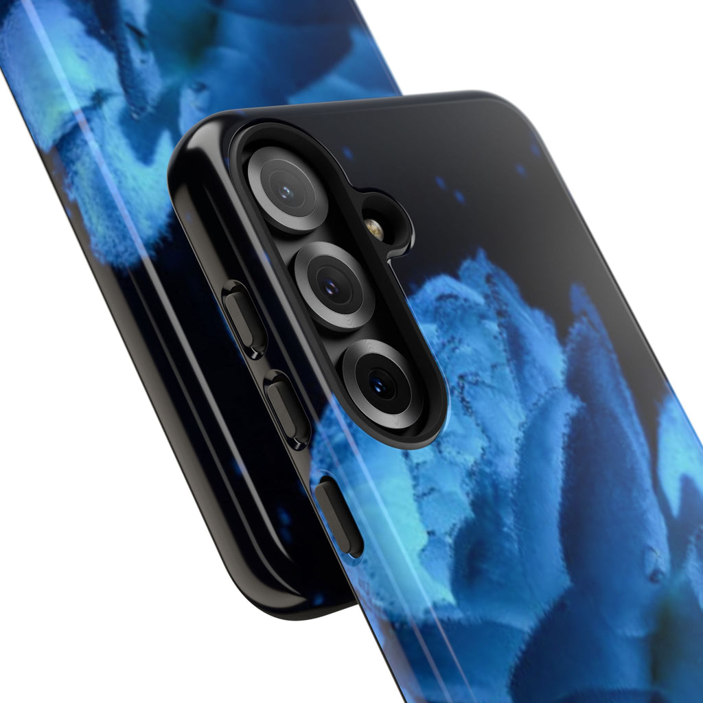 Blue Rose Tough Phone Case