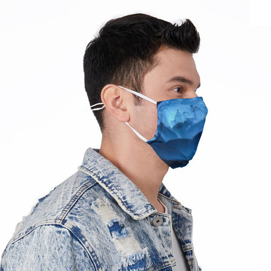 All-Over Print Face Mask with Adjustable Ear Loops