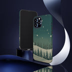 Winter Night Sky iPhone Case - Christmas Holiday Collection